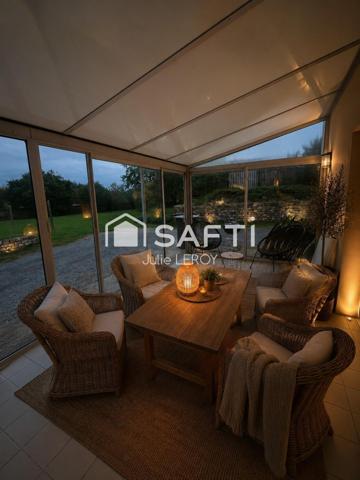 Maison de campagne de 111m², située à Blandouet-Saint-Jean (53270)