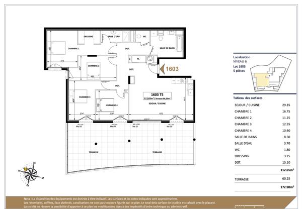 Appartement à vendre à Beausoleil (06240) - Alpes-Maritimes