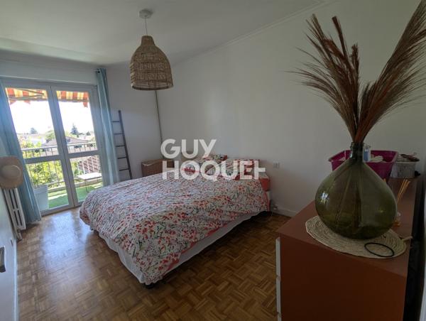 Côte Pavée (Tlse) - Grand appartement traversant à vendre de 3 pièces de 85 m² - terrasse - pkg