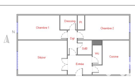 Appartement à vendre 3 pièces 65 m² Tarbes