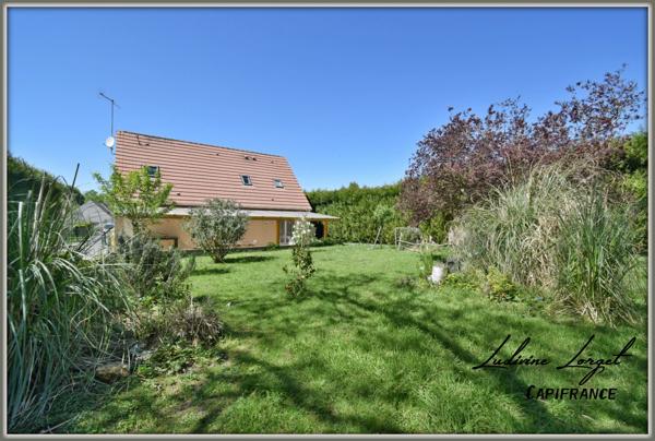 Maison traditionnelle de 2003 à vendre sans travaux à 5min de CHATEAU THIERRY (02) au pied de l’A4- 5 pièces-98 m²- vivable de plain-pied- 4 chambres (1 traversante)-Garage - Cabanon - Terrain 1213m2