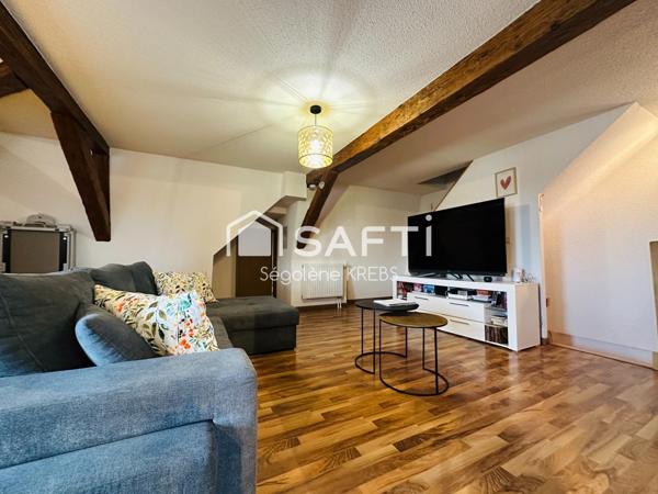 Coup de cœur, superbe duplex 4 pièces à HILSENHEIM