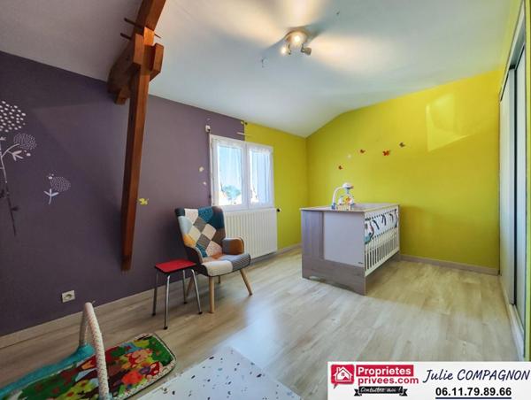 Maison familiale de 145 m² env. avec 4 chambres, garage et grand jardin