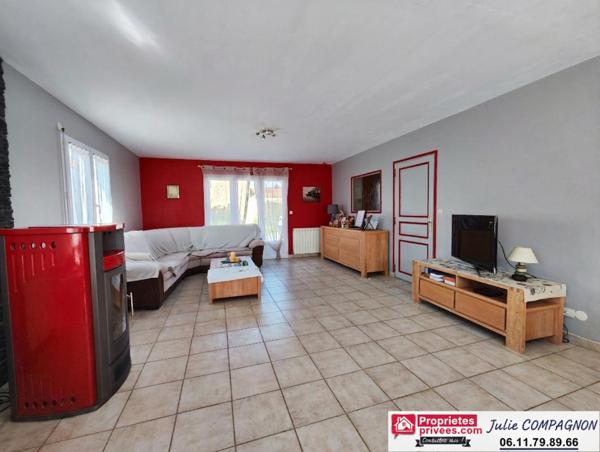 Maison familiale de 145 m² env. avec 4 chambres, garage et grand jardin