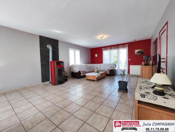 Maison familiale de 145 m² env. avec 4 chambres, garage et grand jardin