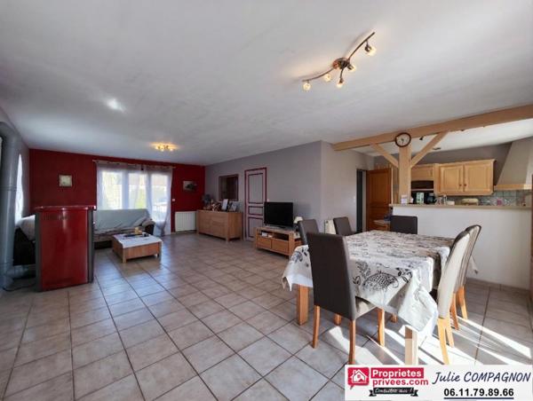 Maison familiale de 145 m² env. avec 4 chambres, garage et grand jardin