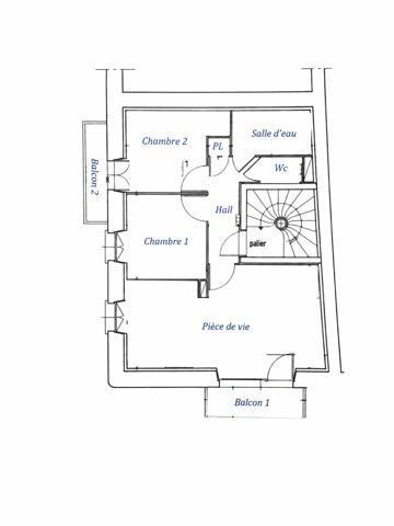 Appartement à vendre 3 pièces 42,88 m² Villard-de-Lans