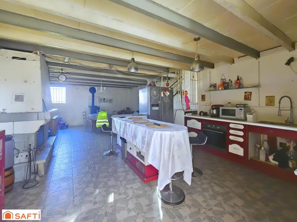 Maison 100 m² ,4 chambres, terrain 1000m² (71620)