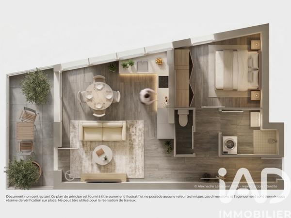 Appartement à vendre 2 pièces 39 m² La Rochelle