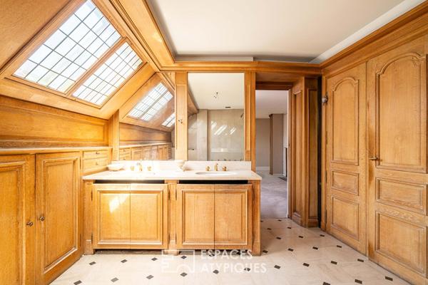 Duplex en dernier étage à réinterpréter avec terrasses et vues Sacré-Coeur – Quartier Jules Joffin