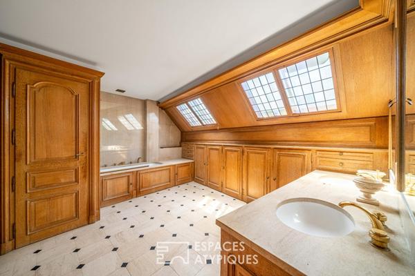 Duplex en dernier étage à réinterpréter avec terrasses et vues Sacré-Coeur – Quartier Jules Joffin