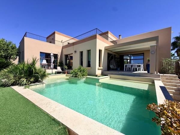 Vente / Maison d'architecte à Sauvian (34410)