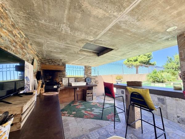 Vente / Maison d'architecte à Sauvian (34410)