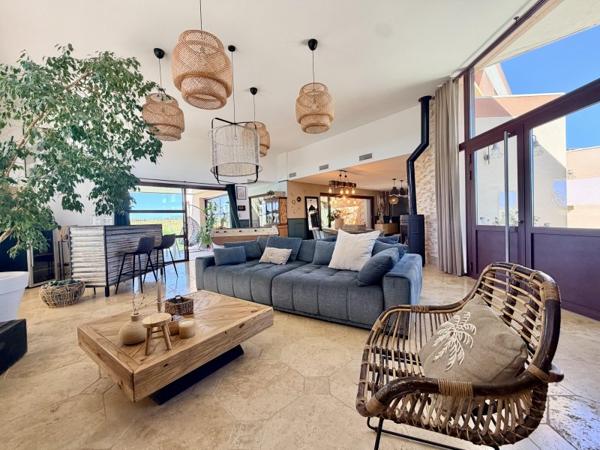Vente / Maison d'architecte à Sauvian (34410)