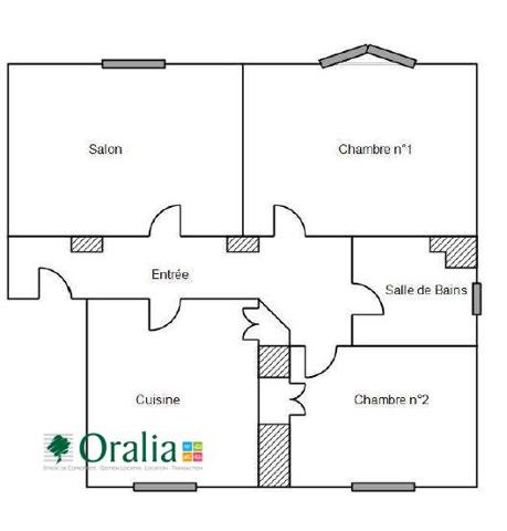 Appartement · Location Dijon (21000) 3 pièces · 65m²