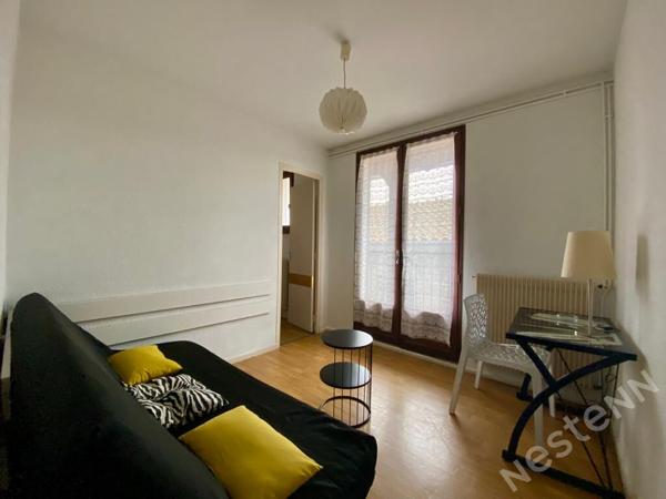 Agen - Appartement 1 pièce meublé avec balcon