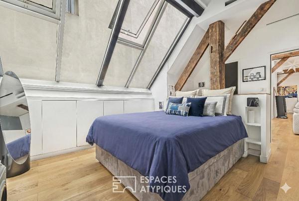 Maison esprit loft avec terrasse