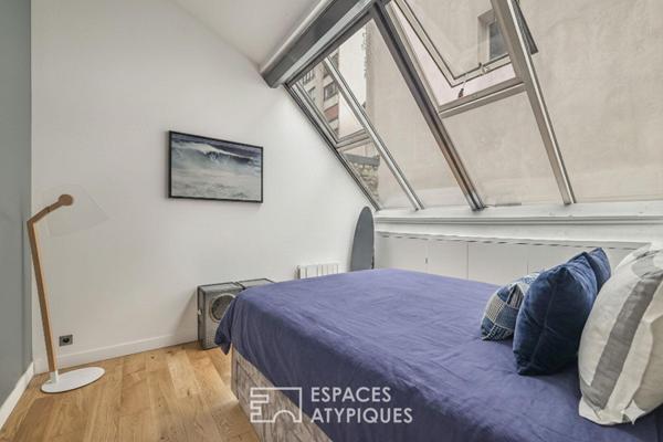 Maison esprit loft avec terrasse