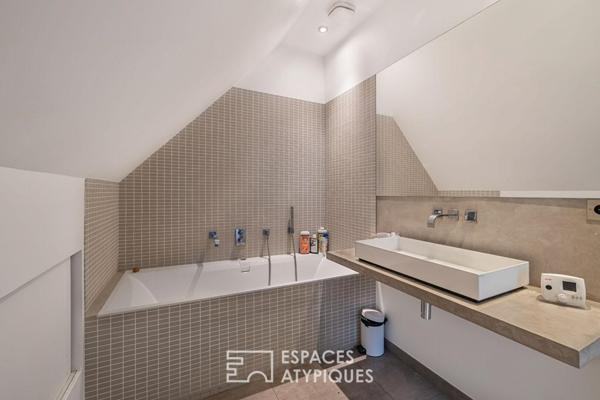 Maison esprit loft avec terrasse