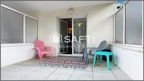 Appartement T3 de 72m² - 2 Ch - Grande Terrasse + Garage !