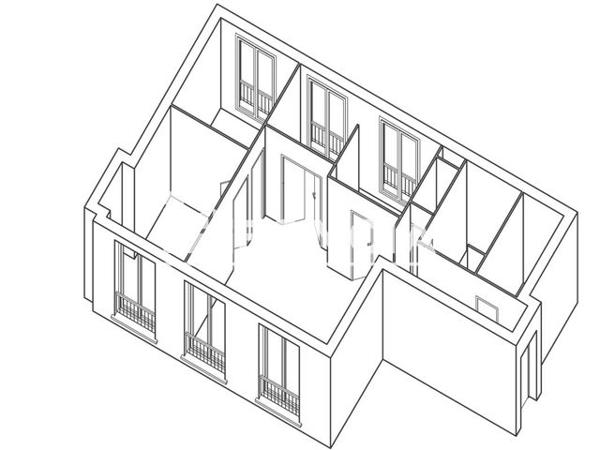 Location Appartement 4 pièces 67 m² - 21 RUE STE CROIX DES PELLETIER Rouen 76000