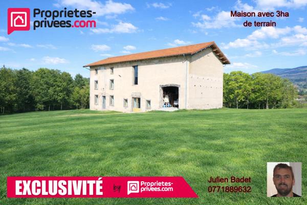 Maison Ambert 6 pièces +/-250 m2 + 3ha de terrain environ