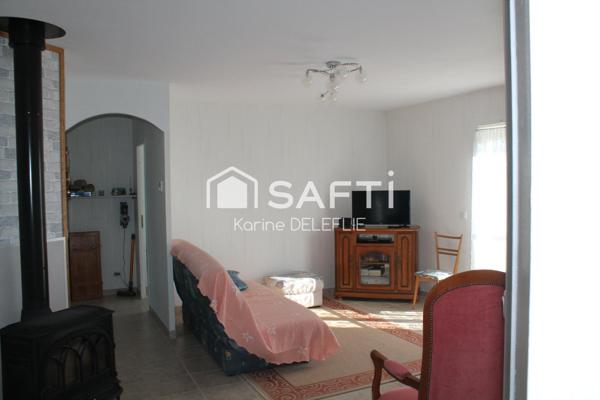 Villa 90m2 sur un terrain arboré de 2500m2