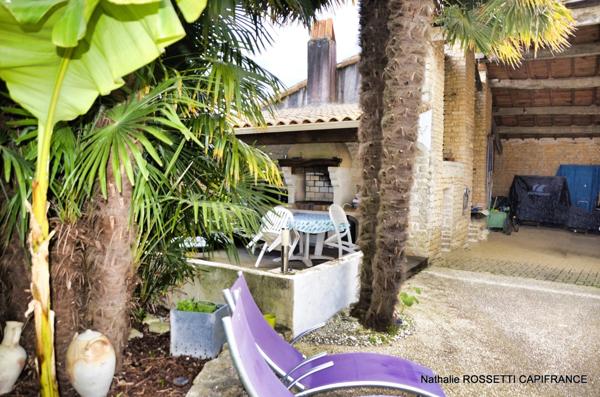 Maison à vendre 6 pièces LA GREVE SUR MIGNON (17)Maison de charme avec jardin paysagé et dépendance – 133 m² habitables sur 947 m² de terrain