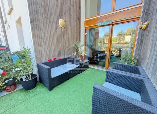 A vendre : Beau duplex 3 pièces à Herblay Sur Seine avec terrasse sans vis-à-vis  et 2 places de parking
