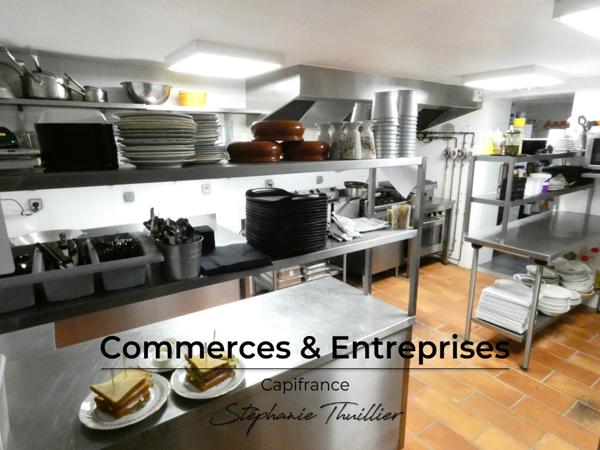 Fonds de commerce Restaurant Brasserie Evénementiel à céder à proximité de SAINT-MAXIMIN (83)