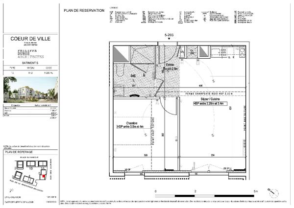 RESIDENCE COEUR DE VILLE - LES SORINIERES - T2 + BALCON