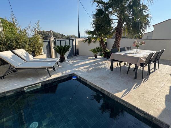 BALI – Maison contemporaine meublée avec piscine – La Fare-les-Oliviers