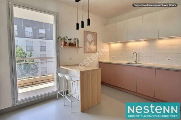 Décines Centre - Appartement T3 de 63m² avec terrasse, garage et cave au coeur de toutes les commodités !