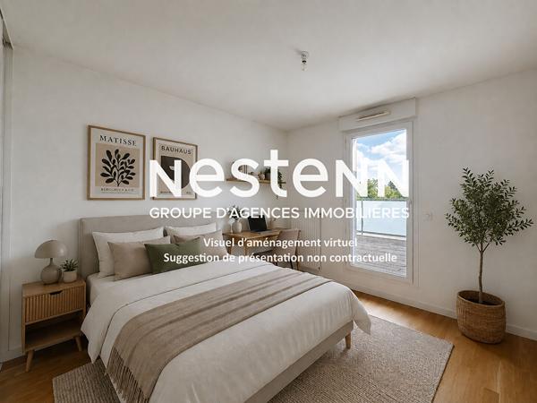 Appartement T4 BRON - 76 m2 - 3 chambres - Grande terrasse - Garage PMR - Immeuble récent - 69500 BRON