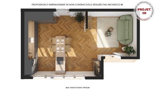 Appartement à vendre  4 pièces - 86,07 m2 BEAUCHAMP - 95