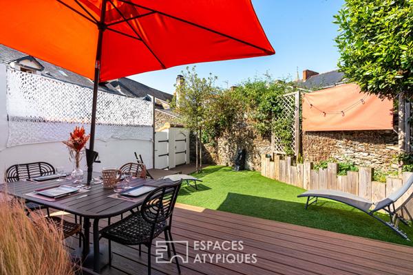 Maison de caractère avec jardin au coeur du centre ville de Pornic