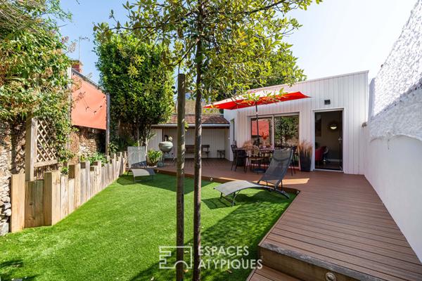 Maison de caractère avec jardin au coeur du centre ville de Pornic