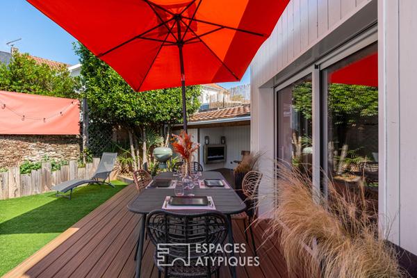 Maison de caractère avec jardin au coeur du centre ville de Pornic