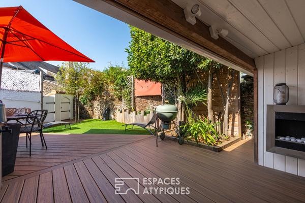 Maison de caractère avec jardin au coeur du centre ville de Pornic