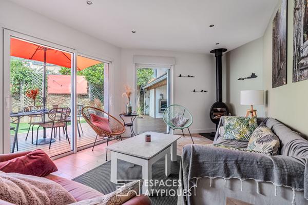 Maison de caractère avec jardin au coeur du centre ville de Pornic