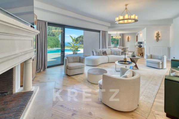 Villa rénovée avec vue mer