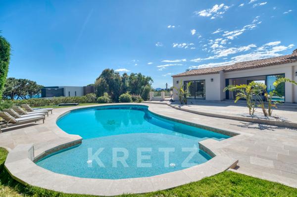 Villa rénovée avec vue mer