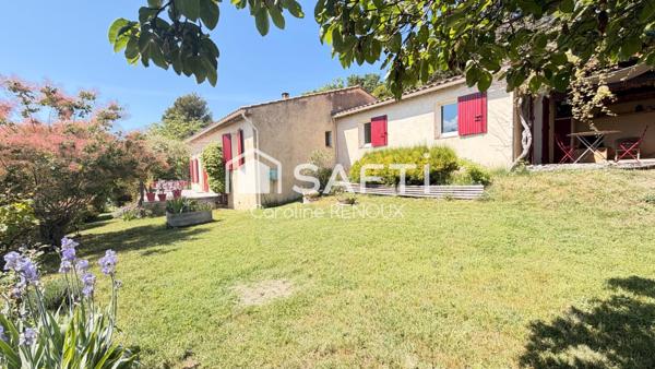 Lauris (84360) -Villa avec dépendance sur jardin arboré