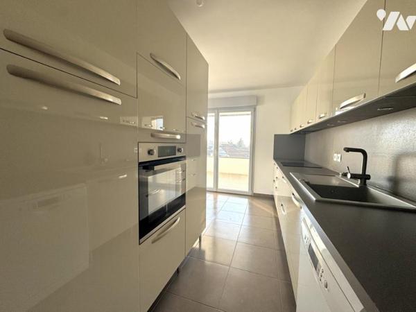 Tinqueux, T4 avec ascenseur, terrasses et garage
