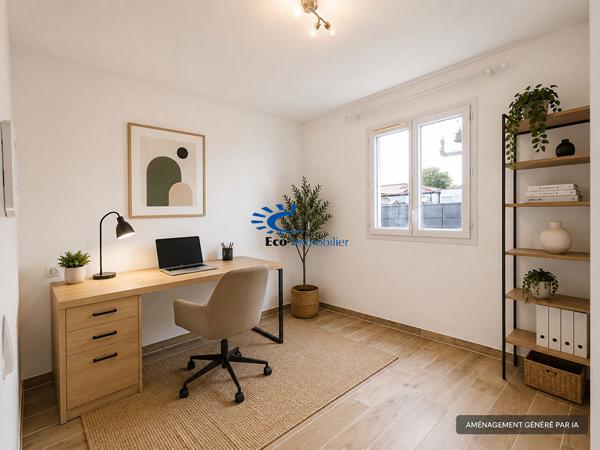AIGREFEUILLE D'AUNIS MAISON PLAIN PIED 2 CHAMBRES JARDIN GARAGE  Aigrefeuille d aunis