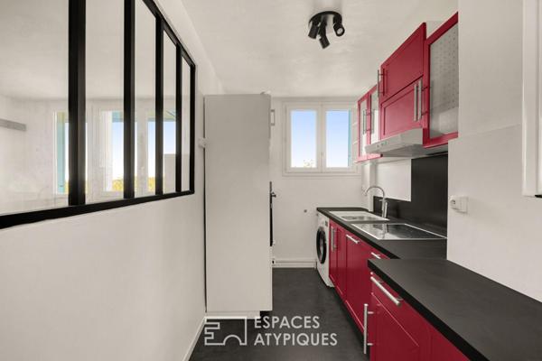 Appartement singulier avec vue sur les Pyrénées à Toulouse