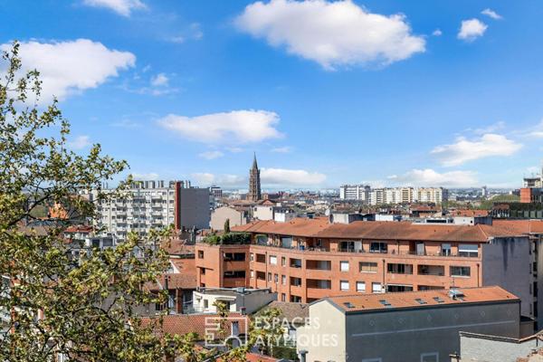 Appartement singulier avec vue sur les Pyrénées à Toulouse