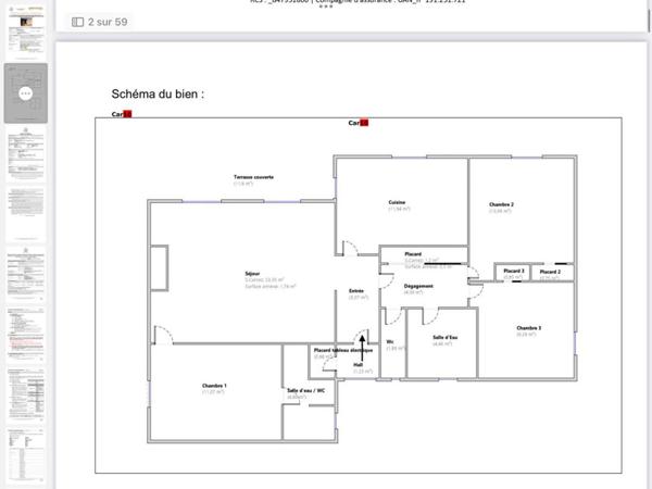 Maison Tavernes individuelle de plain-pied avec 2 garages