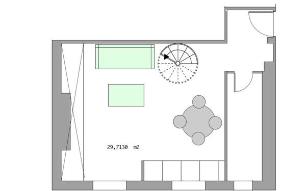 Appartement à vendre    2 pièces • 27,63 m2 Paris 18