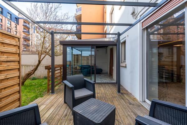 Magnifique appart rénové jardin terrasse véranda SANS TRAVAUX